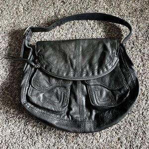 Lucky Brand Metallic Suede Purse
